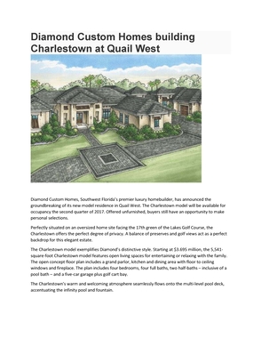 Diamond Custom Homes building Charlestown at Quail West.pdf