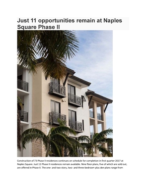 Just 11 opportunities remain at Naples Square Phase II.pdf