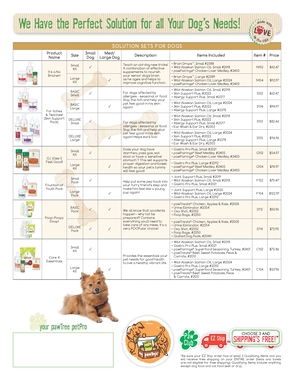 Sales Sheet Dog Solution Sets.pdf