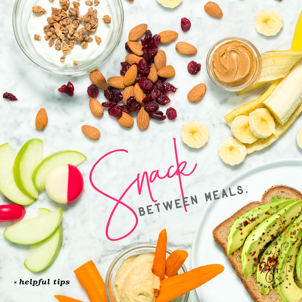 28-Day Program: Healthy Snack Ideas