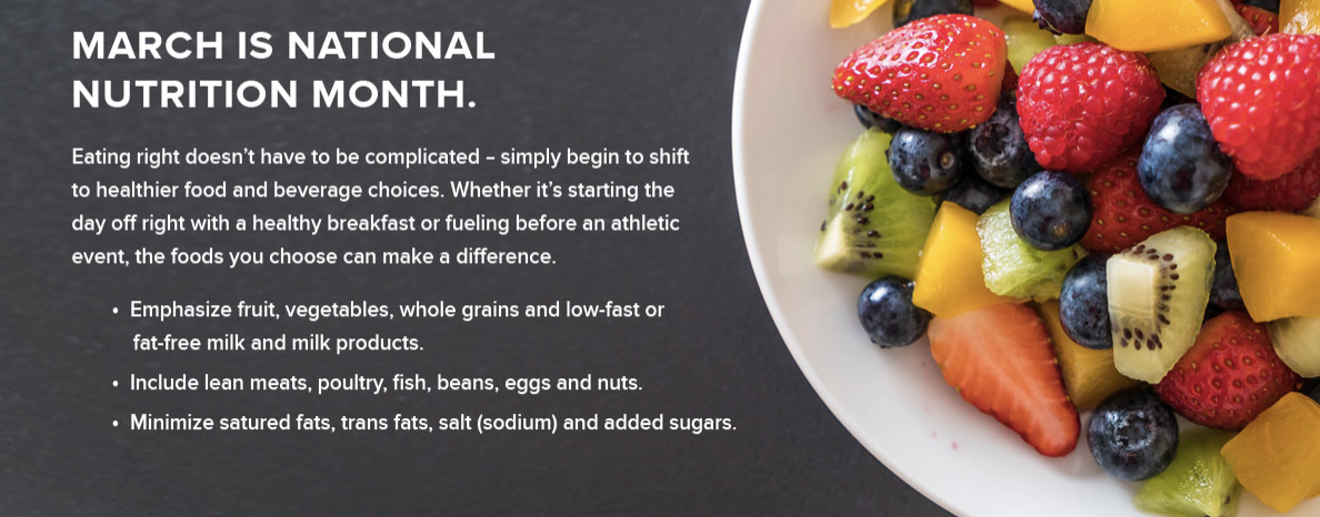 Nutrition Month