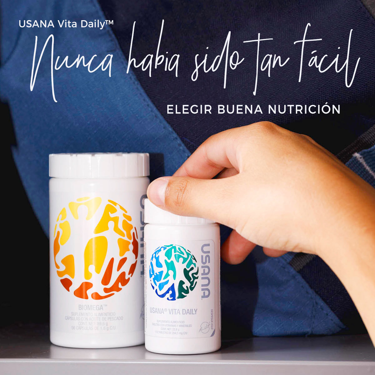 USANA Vita Daily: Nutrición nueva - Material para compartir en redes sociales