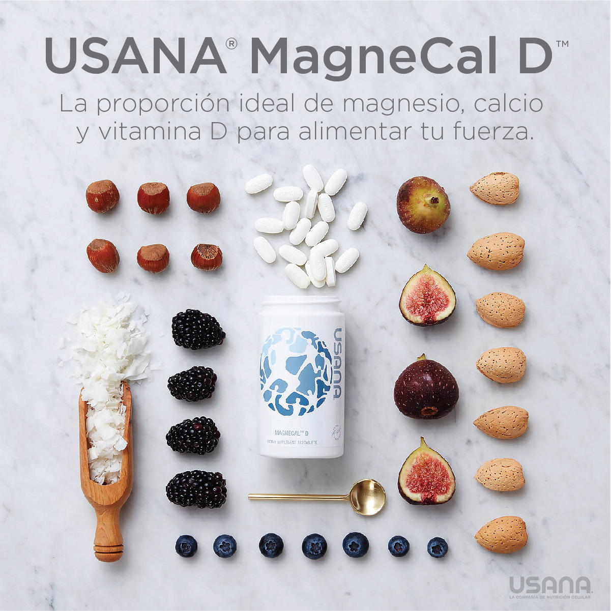 USANA MagneCal D - Material para compartir en redes sociales enfocado en ciencia