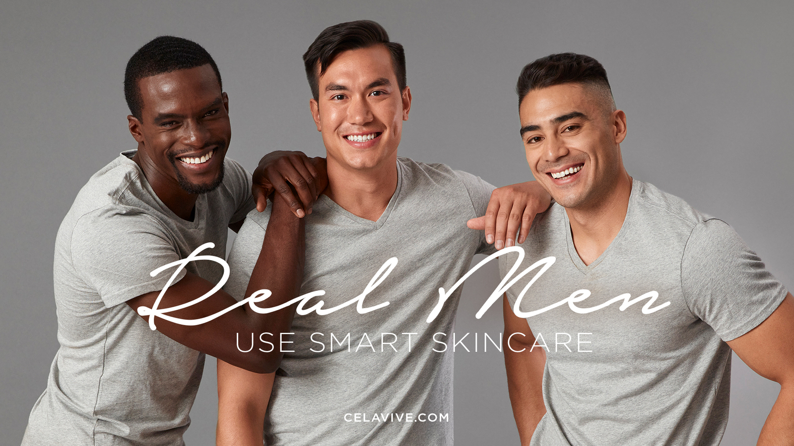 Celavive: Men’s Skincare Real Men Smart Skincare Social Shareable ...