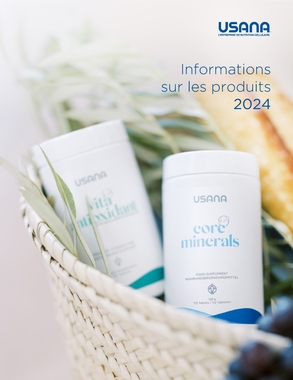 Brochure d'Informations sur les Produits : 2024 - Document PDF numérique USANA (BIP)