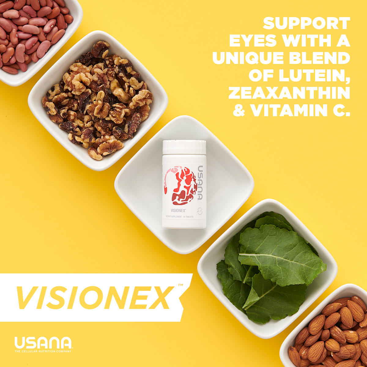 Visionex: Eye Support Formulation Social Shareable