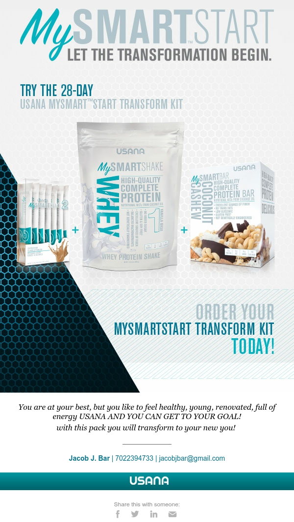 Usana Mysmart Start 