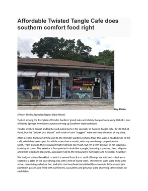 Affordable Twisted Tangle Cafe does southern comfort food right.pdf