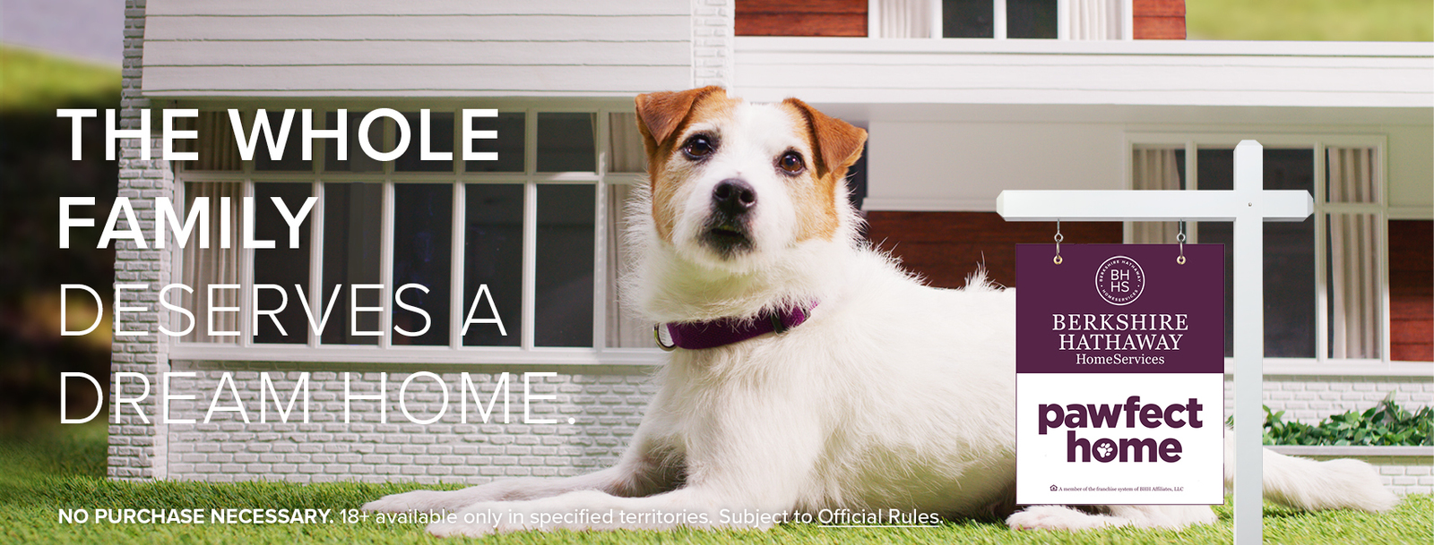Pawfect Home Sweepstakes Facebook Cover - Square Sign